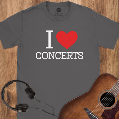 I Love Concerts T-Shirt