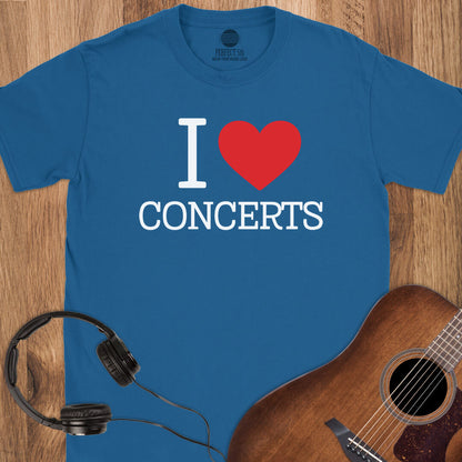 I Love Concerts T-Shirt