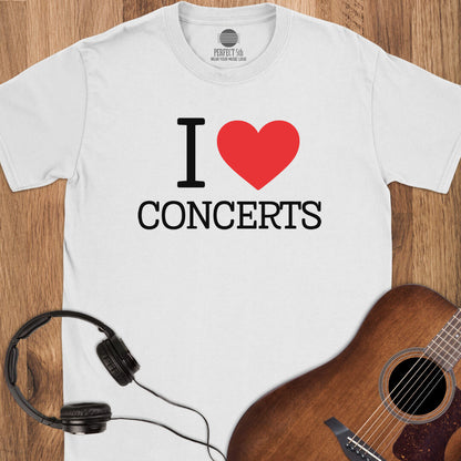 I Love Concerts T-Shirt