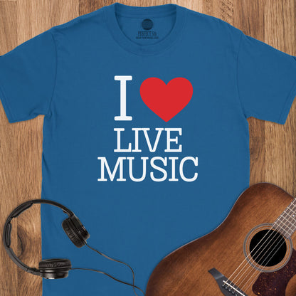 I Love Live Music T-Shirt