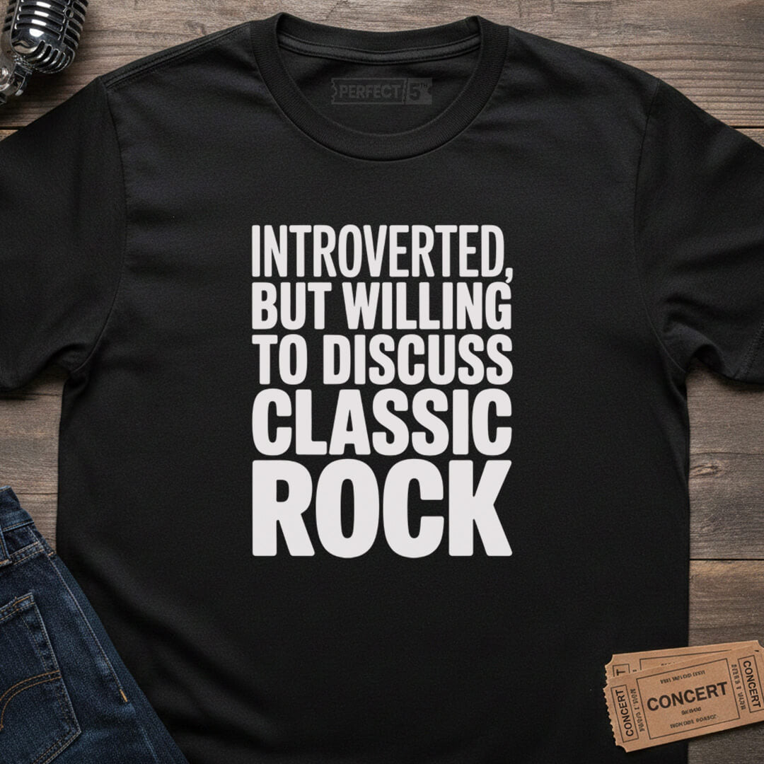 INTROVERT ROCK TALK T-SHIRT