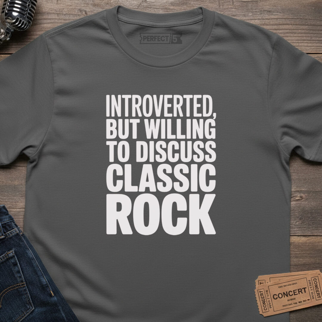 INTROVERT ROCK TALK T-SHIRT