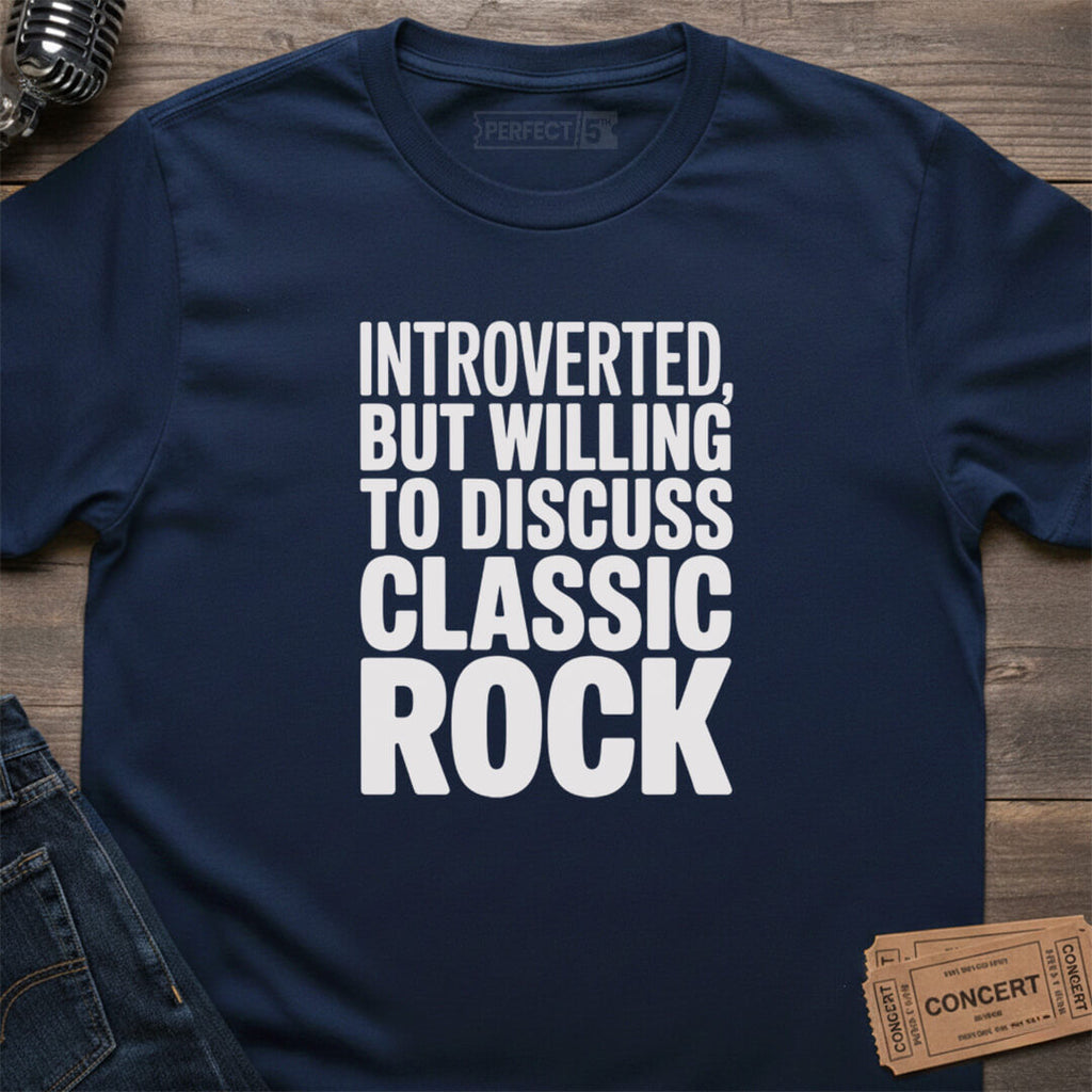 INTROVERT ROCK TALK T-SHIRT
