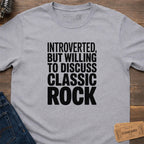 INTROVERT ROCK TALK T-SHIRT