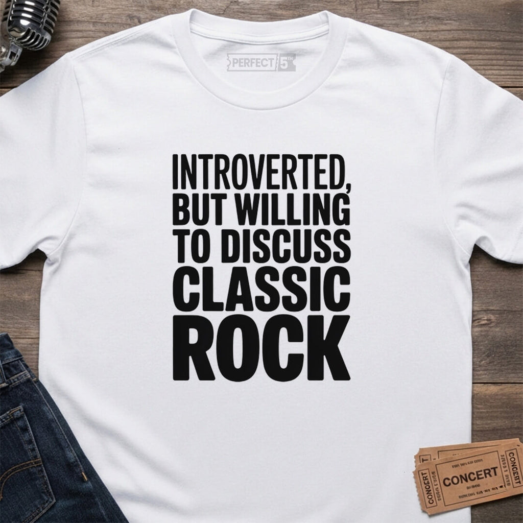 INTROVERT ROCK TALK T-SHIRT