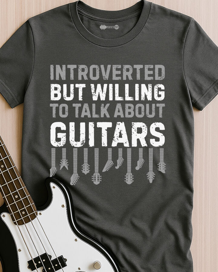 Introverted Guitarist T-Shirt