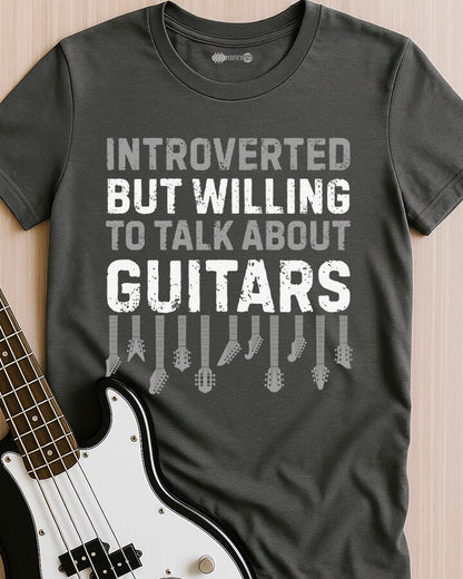 Introverted Guitarist T-Shirt