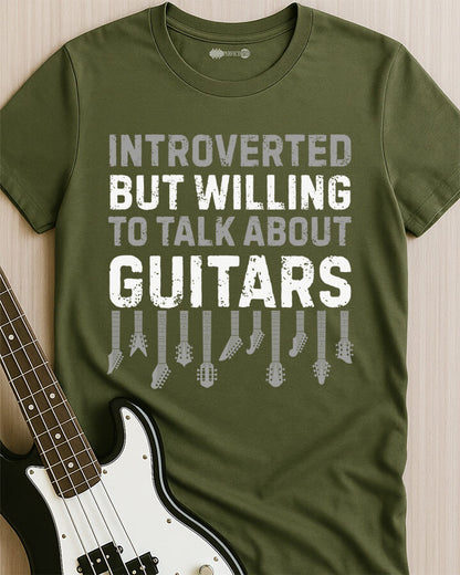 Introverted Guitarist T-Shirt