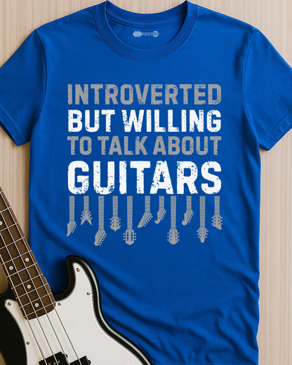 Introverted Guitarist T-Shirt