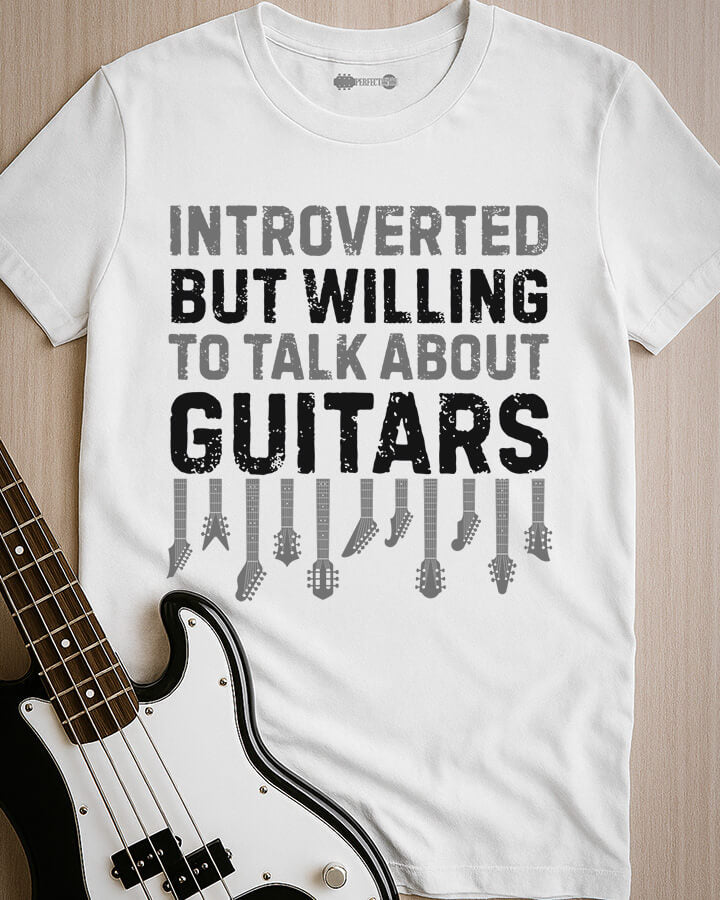 Introverted Guitarist T-Shirt