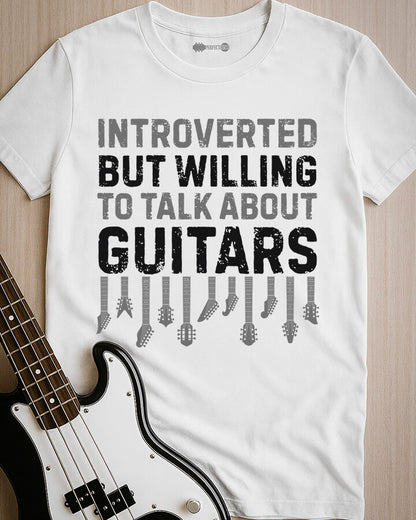 Introverted Guitarist T-Shirt
