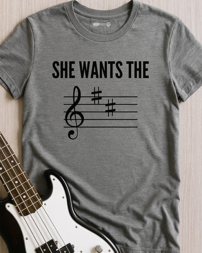 Key to Her Heart T-Shirt