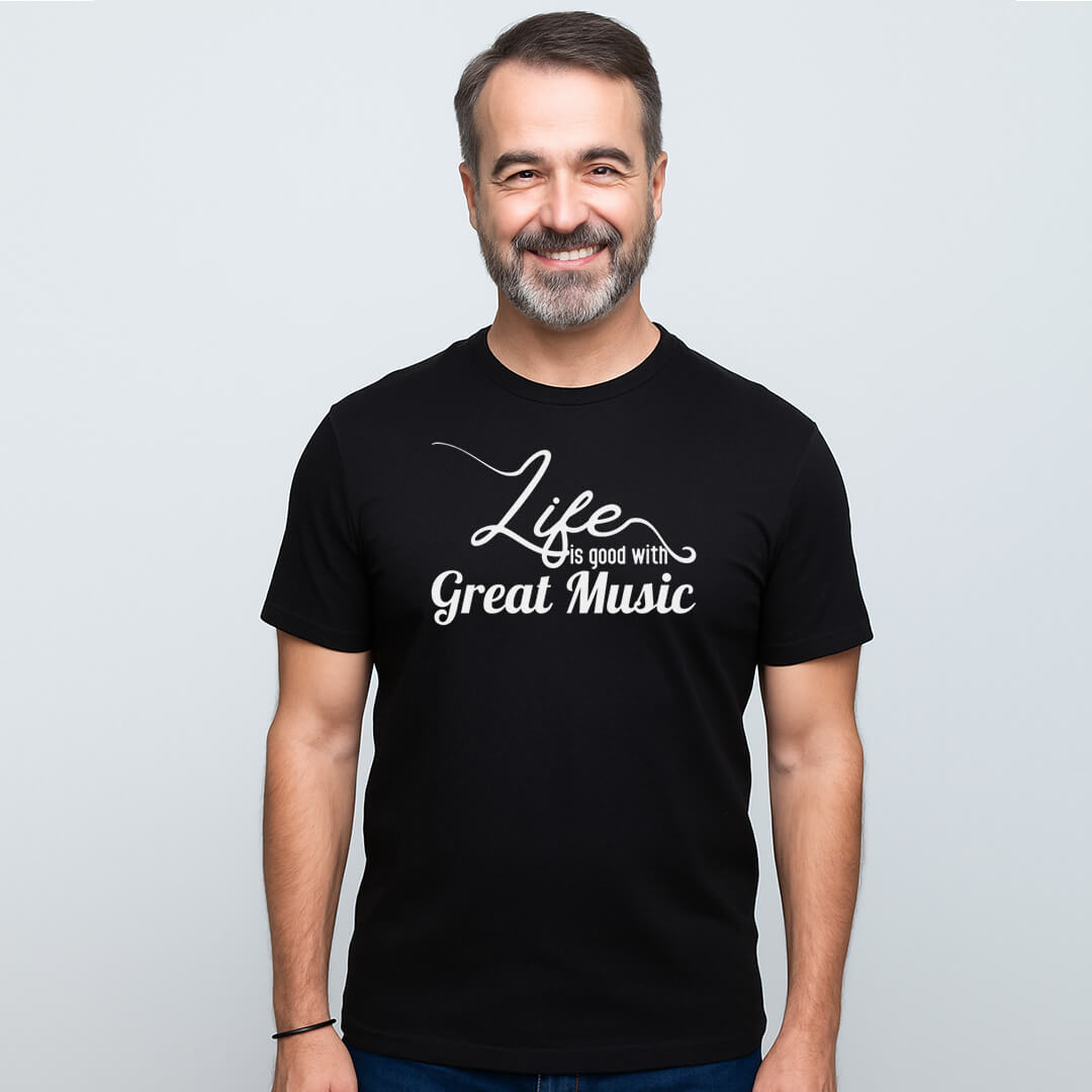 LIFE WITH MUSIC T-SHIRT