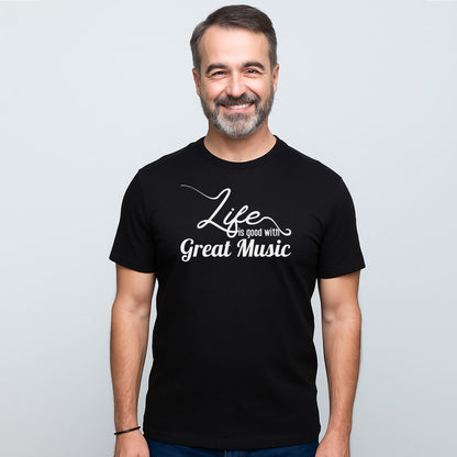 LIFE WITH MUSIC T-SHIRT