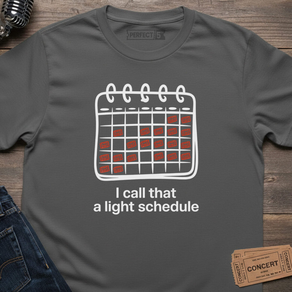 LIGHT SCHEDULE T-SHIRT