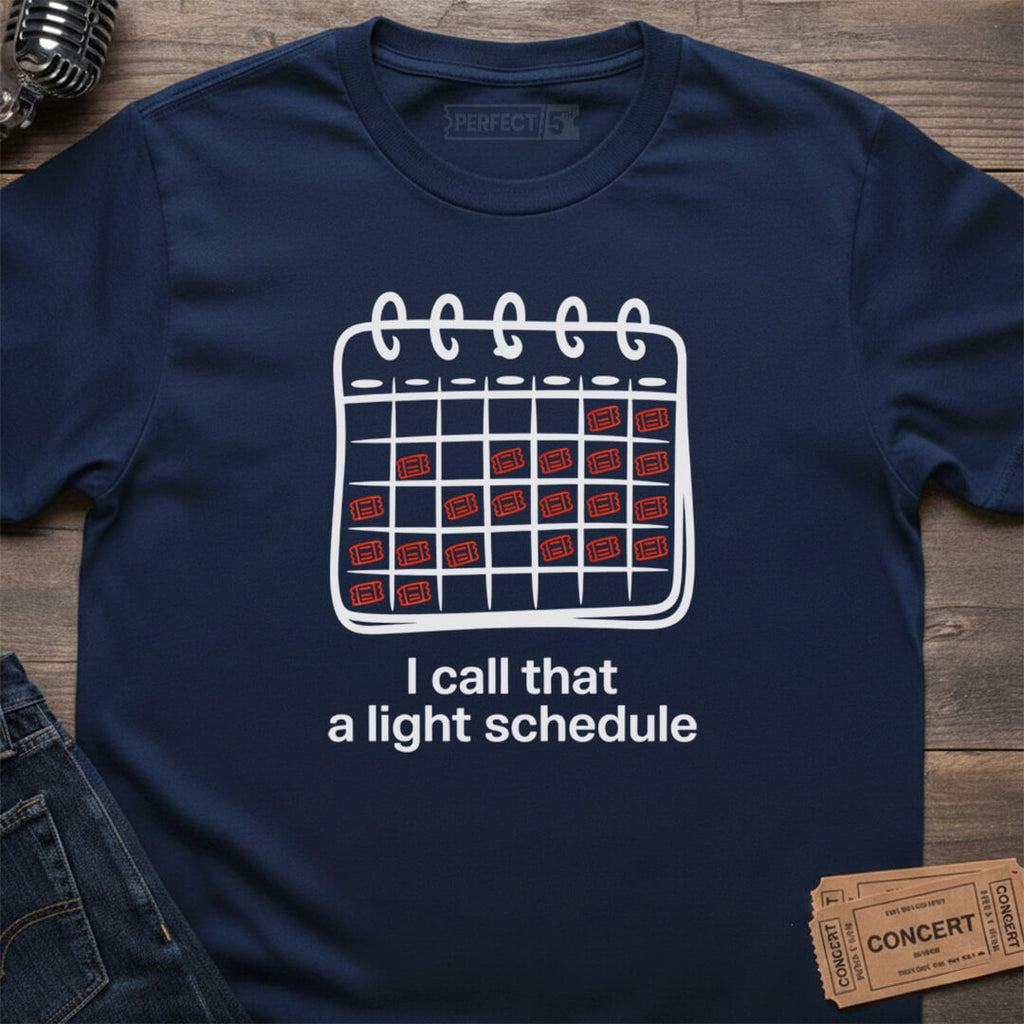 LIGHT SCHEDULE T-SHIRT