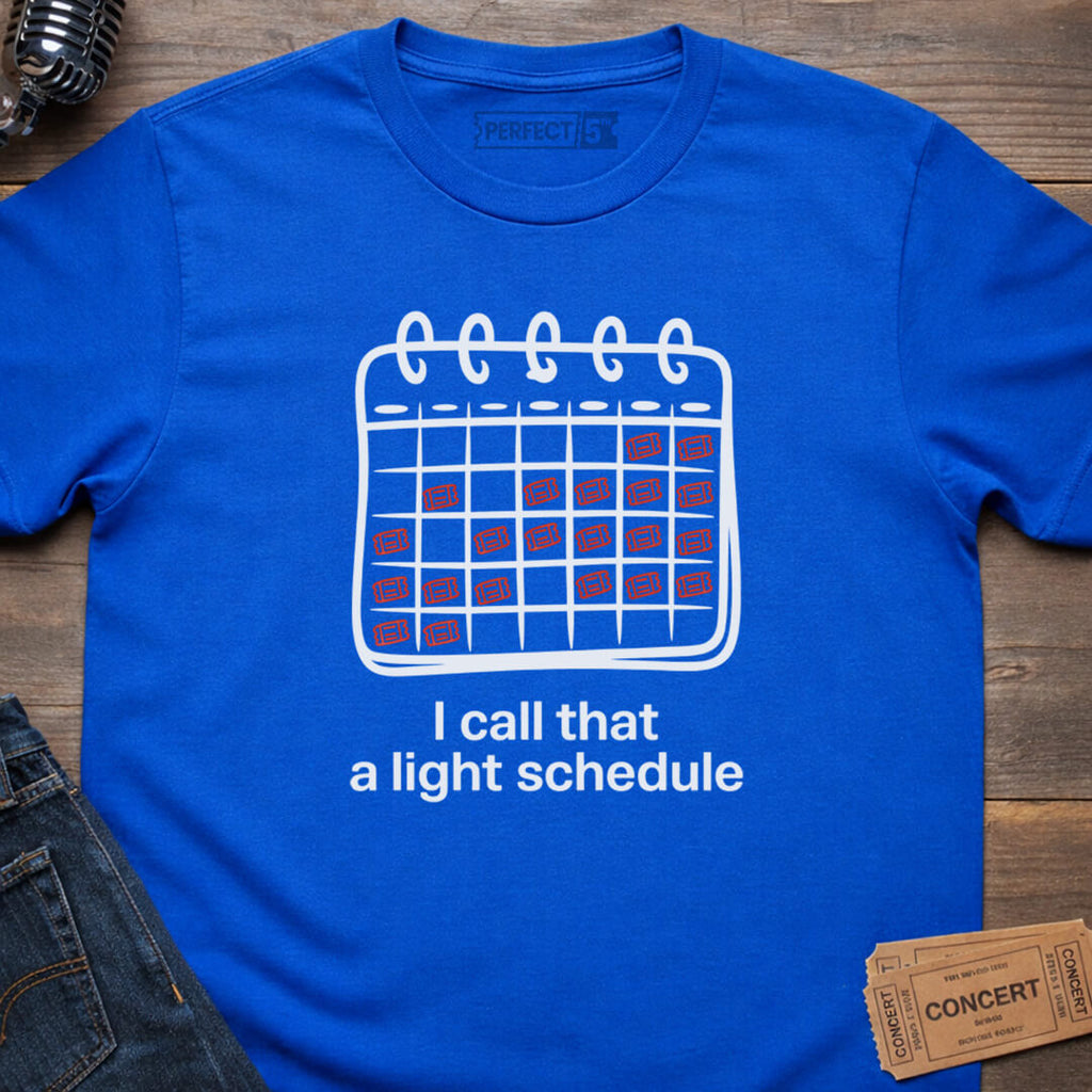 LIGHT SCHEDULE T-SHIRT