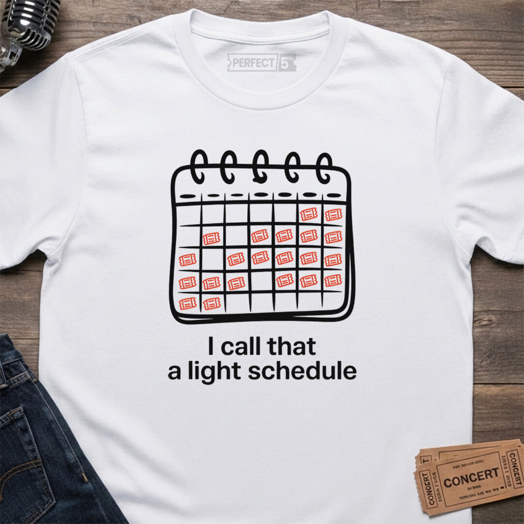LIGHT SCHEDULE T-SHIRT