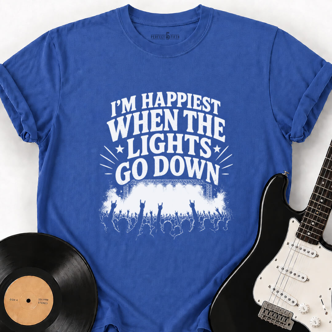 LIGHTS OUT ROCK OUT T-SHIRT