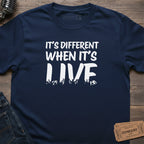 LIVE DIFFERENT T-SHIRT