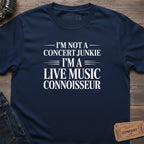 LIVE MUSIC CONNOISSEUR T-SHIRT