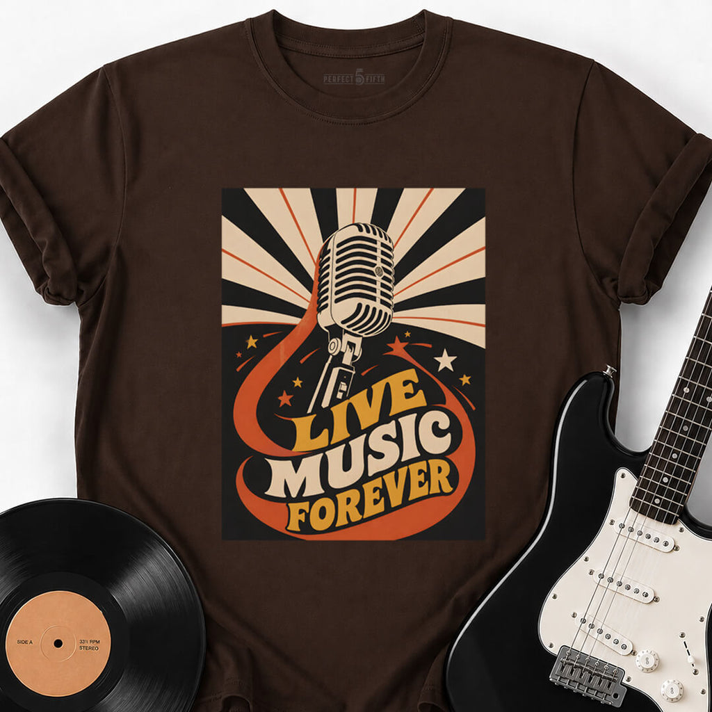 LIVE MUSIC FOREVER T-SHIRT
