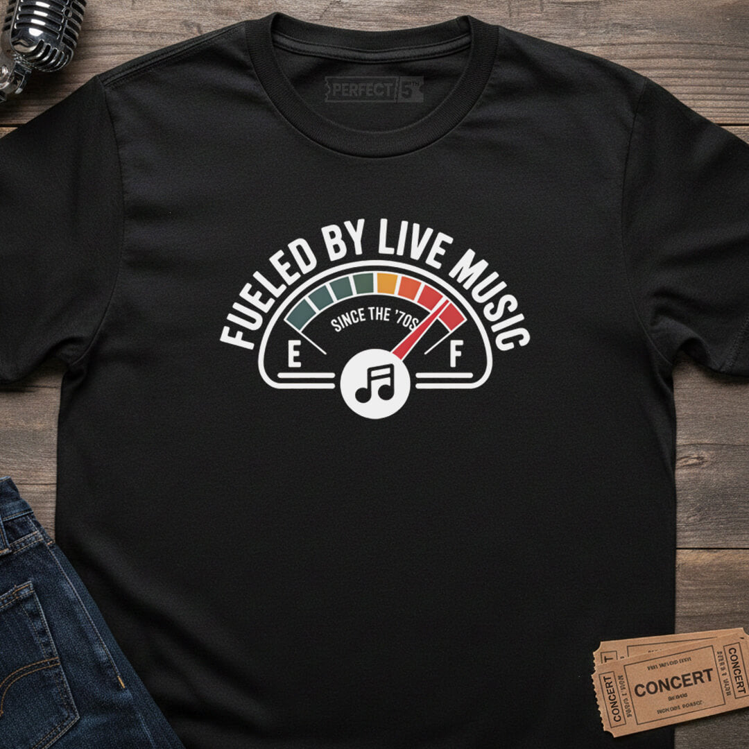 LIVE MUSIC FUEL 70 T-SHIRT