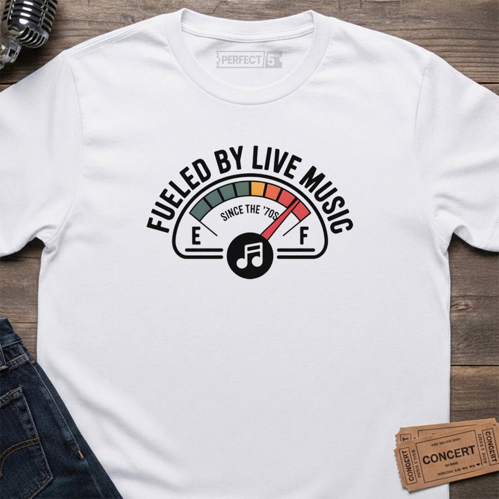 LIVE MUSIC FUEL 70 T-SHIRT