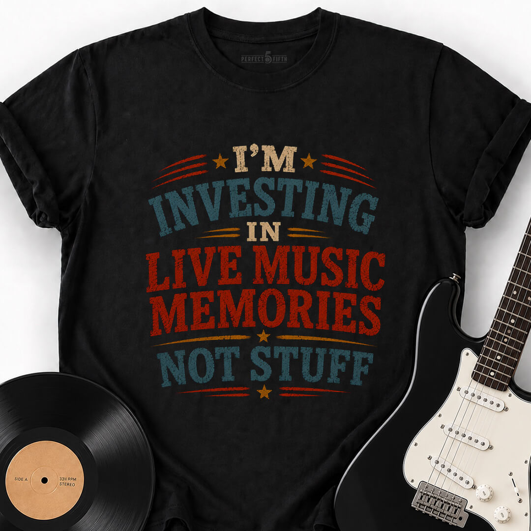 LIVE MUSIC MEMORIES T-SHIRT