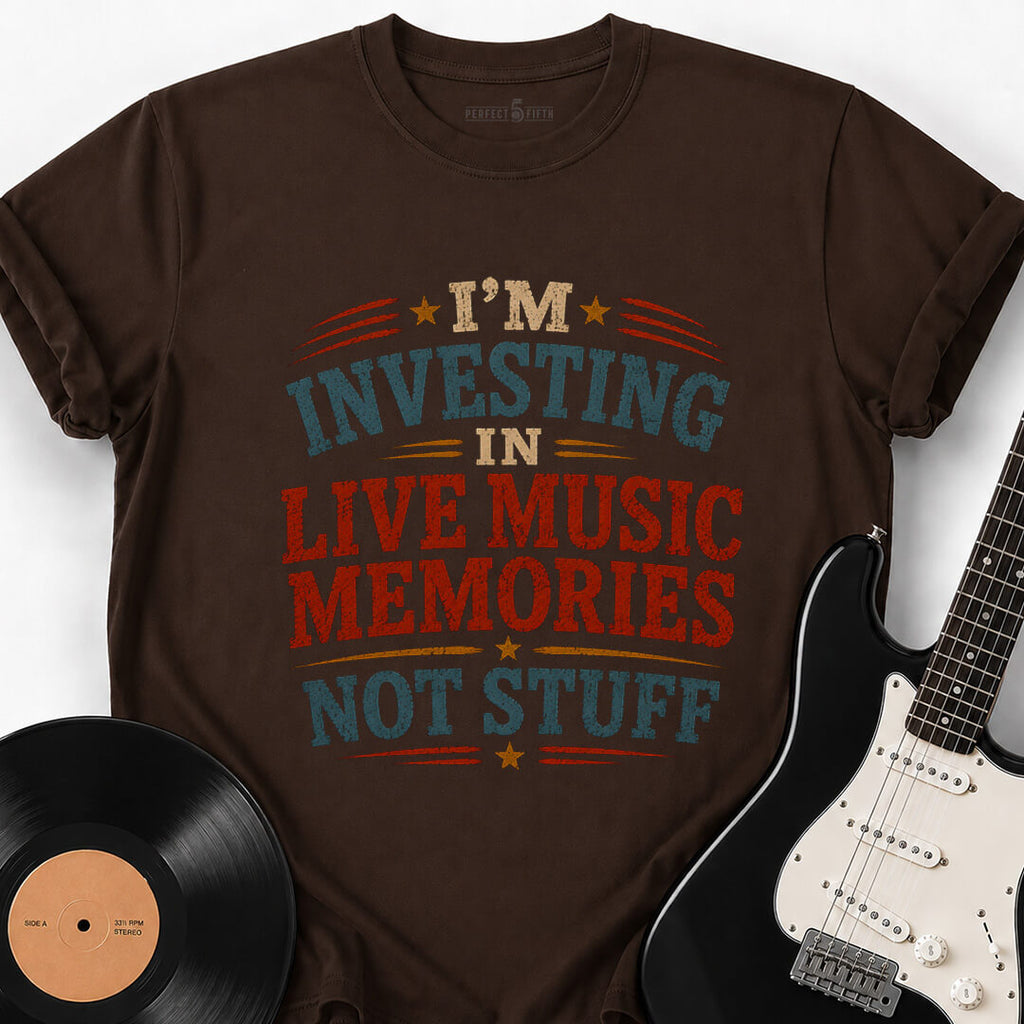 LIVE MUSIC MEMORIES T-SHIRT