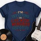 LIVE MUSIC MEMORIES T-SHIRT