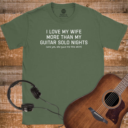 LOVE OVER SOLOS T-SHIRT