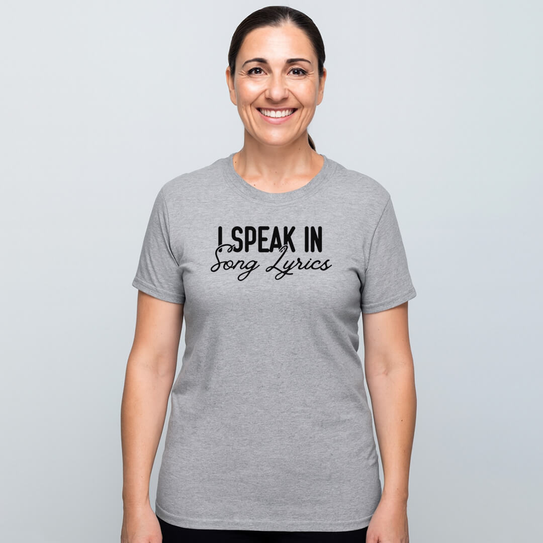 LYRIC LANGUAGE MODE T-SHIRT