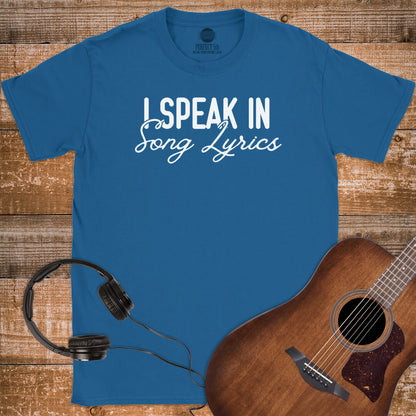 LYRIC LANGUAGE MODE T-SHIRT