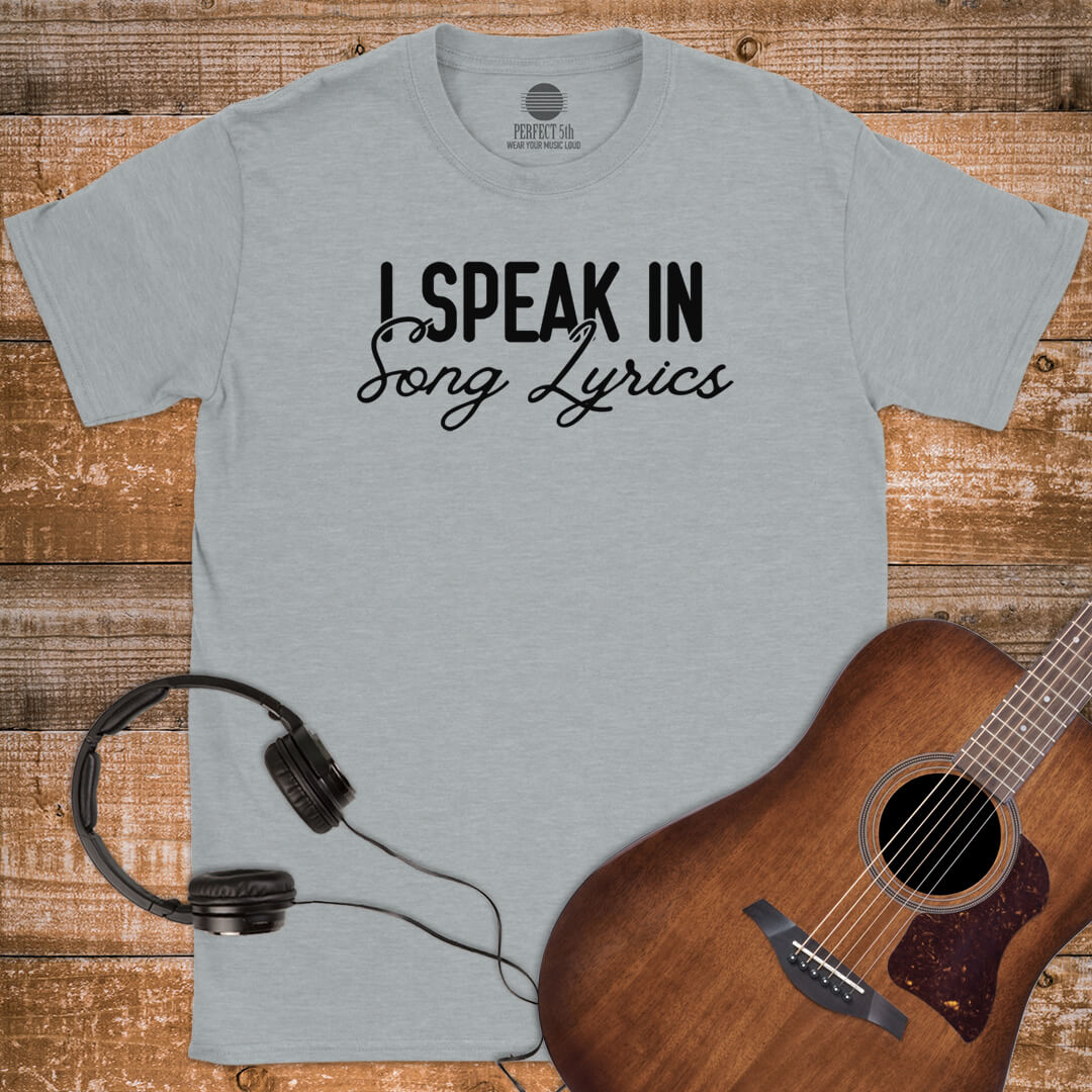 LYRIC LANGUAGE MODE T-SHIRT