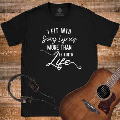 LYRIC OVER LIFE T-SHIRT