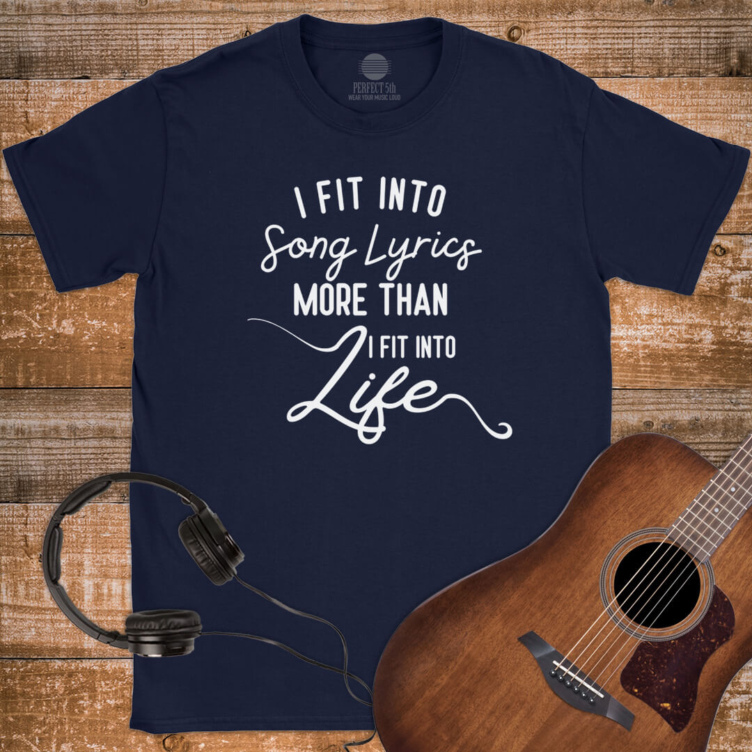 LYRIC OVER LIFE T-SHIRT