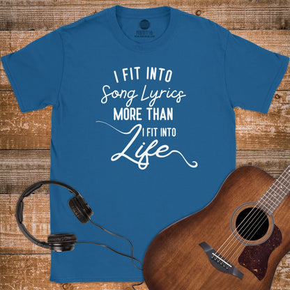 LYRIC OVER LIFE T-SHIRT