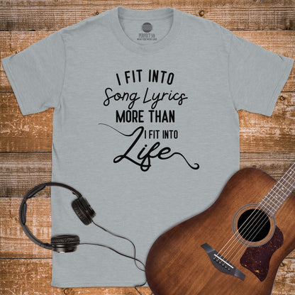 LYRIC OVER LIFE T-SHIRT