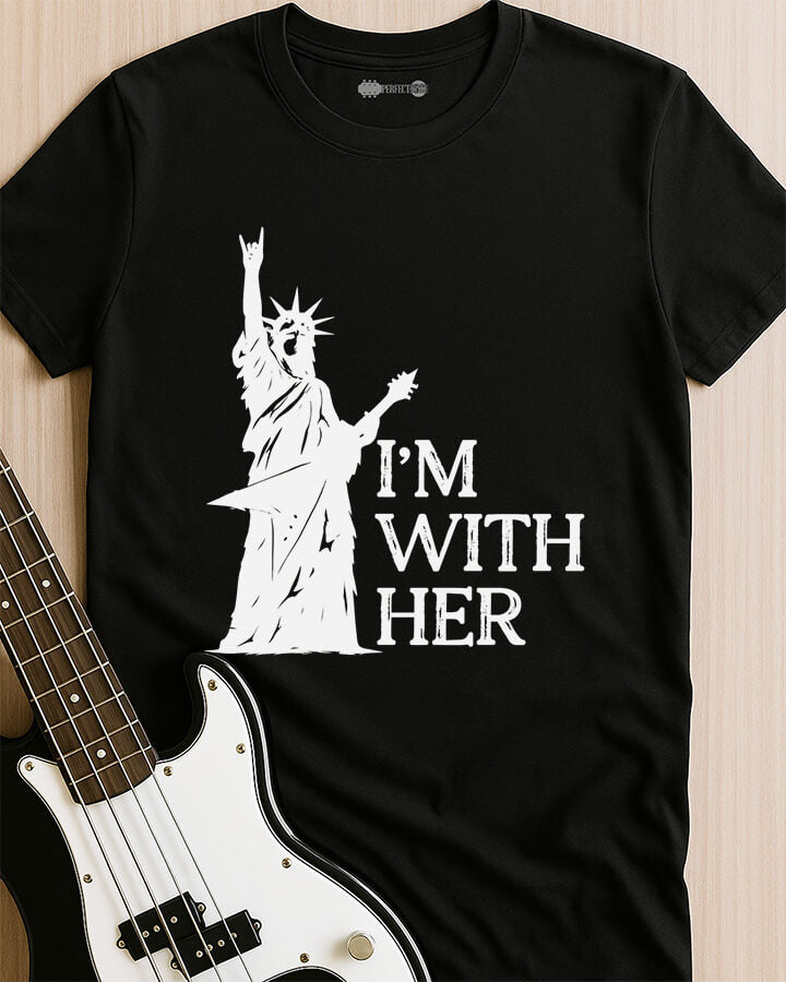 Lady Liberty Rocks T-Shirt