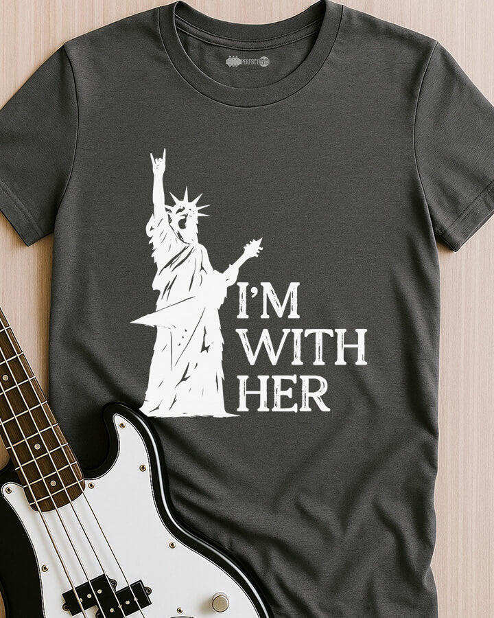 Lady Liberty Rocks T-Shirt
