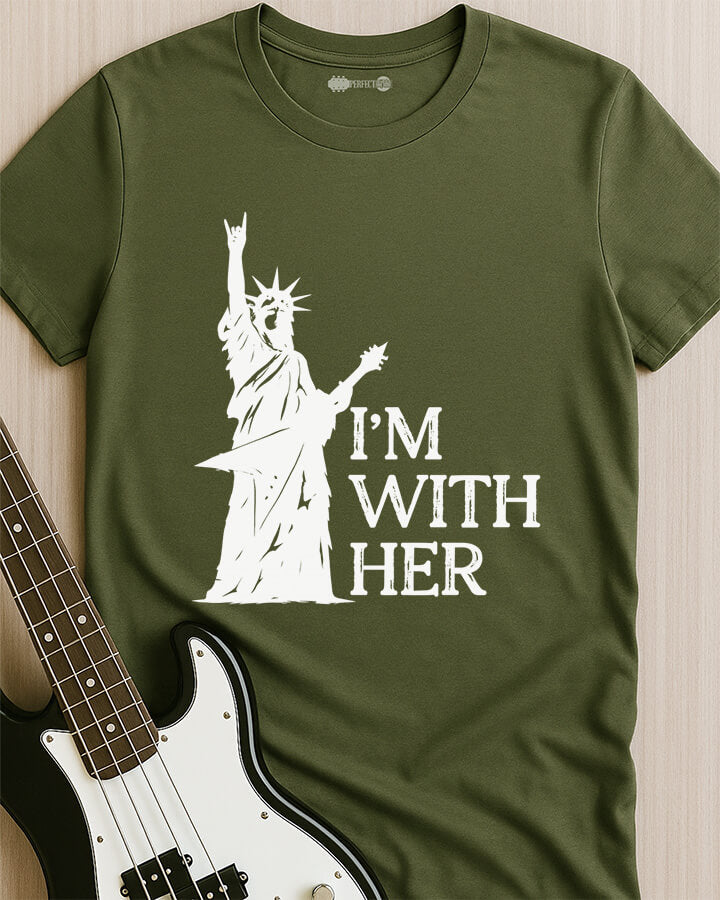 Lady Liberty Rocks T-Shirt