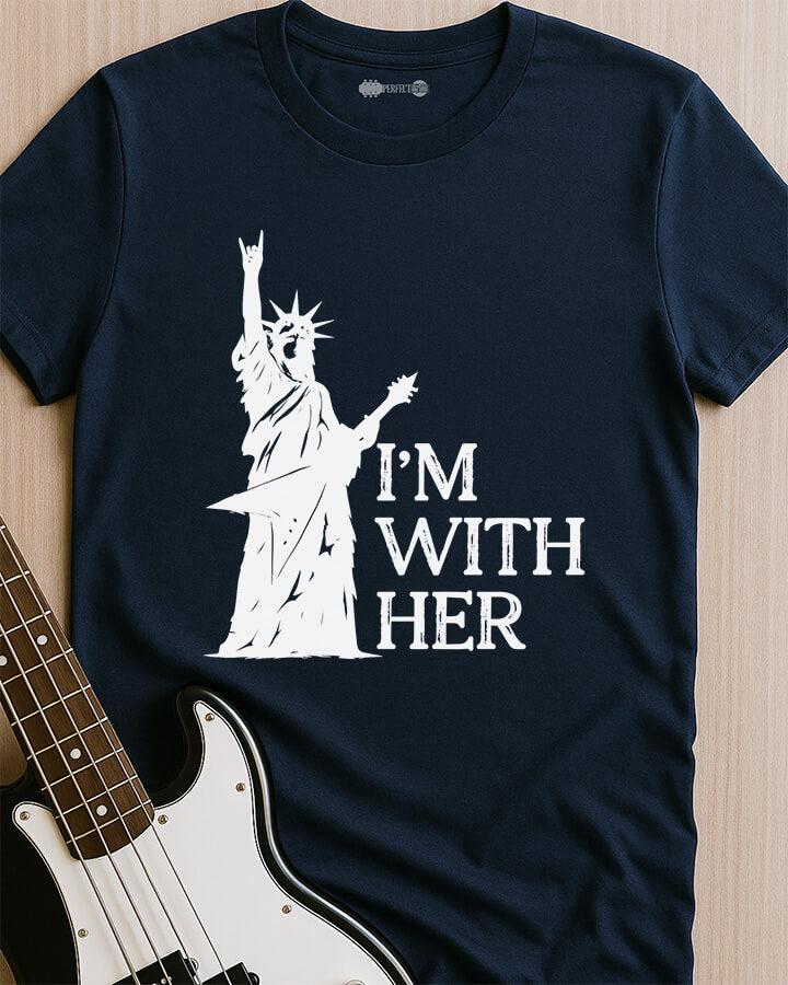 Lady Liberty Rocks T-Shirt