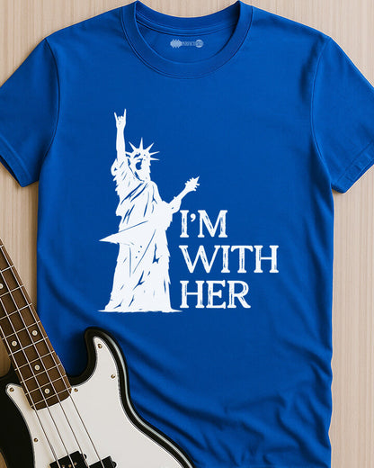Lady Liberty Rocks T-Shirt