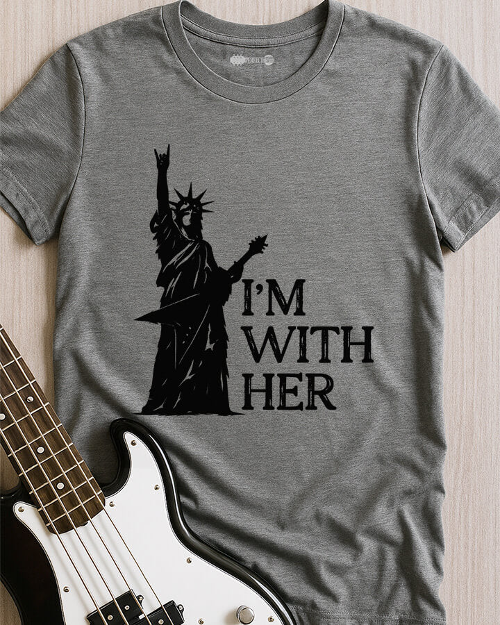 Lady Liberty Rocks T-Shirt