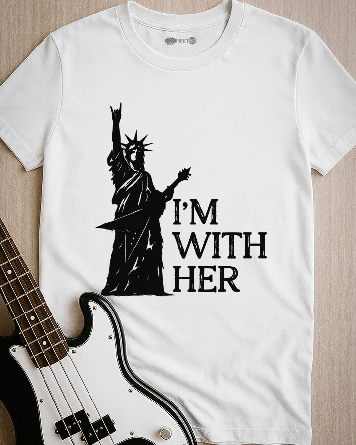 Lady Liberty Rocks T-Shirt