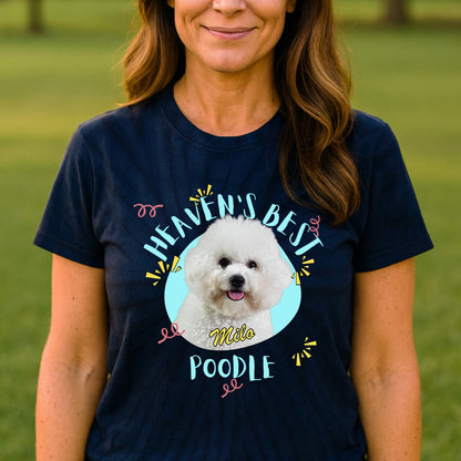 Heaven's Best Dog Tie Dye Custom Tee