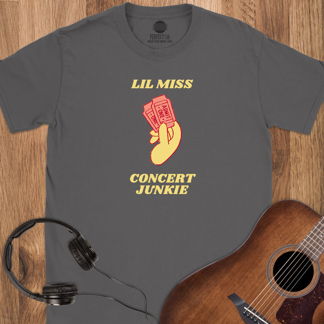 Lil Miss Concert Junkie T-Shirt