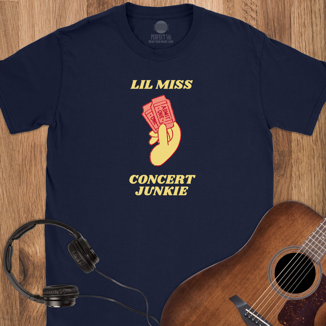 Lil Miss Concert Junkie T-Shirt