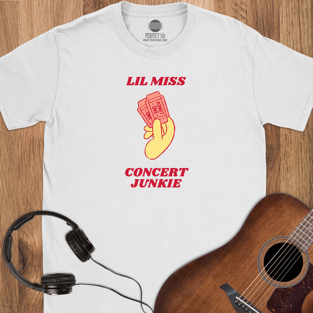 Lil Miss Concert Junkie T-Shirt